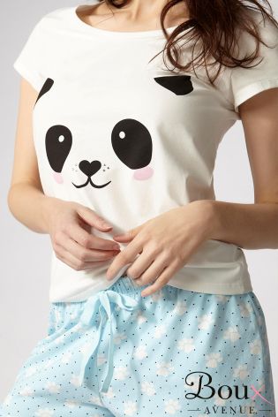 Boux Avenue Panda Tee And Short